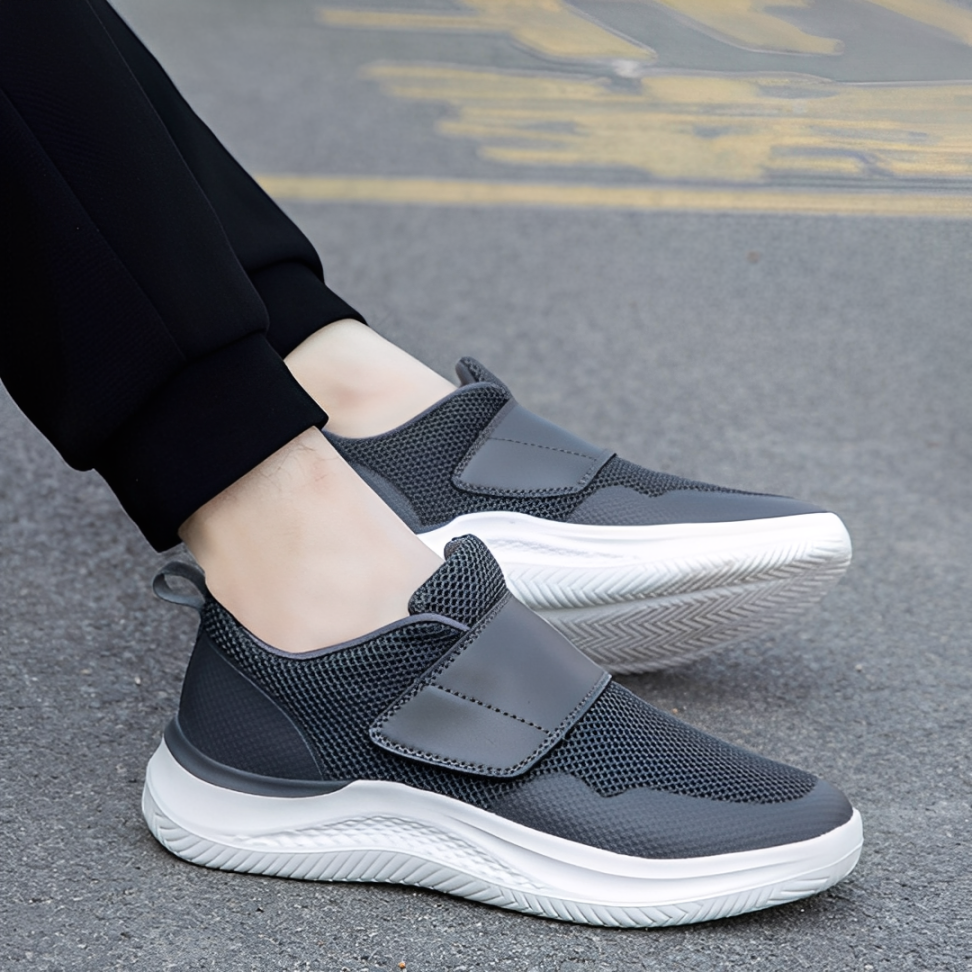SooFeet Men Orthopedic Shoes Diabetic Breathable Arch-support Comfy All-day Standing Casual