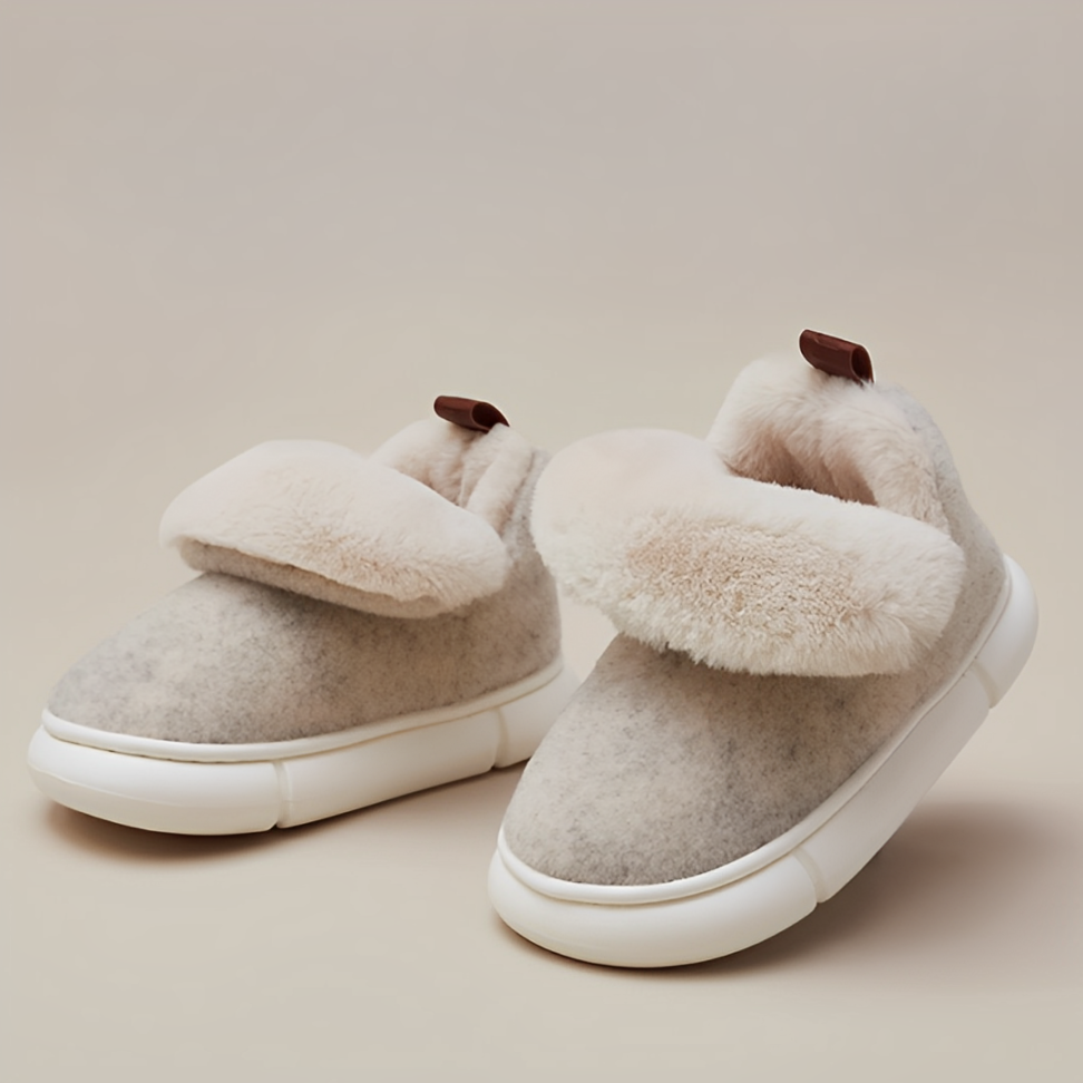 SooFeet Women Slippers Cozy Plush Comfortable Thermal Winter