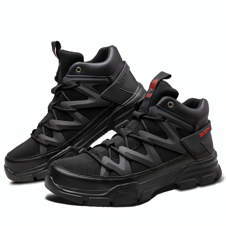 SooFeet Men Orthopedic Shoes Breathable Work Anti-Smashing Sneakers