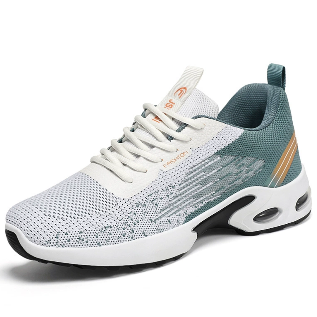 SooFeet Men Orthopedic Shoes Comfortable Airy Best Walking Air-cushioned Sole Casual