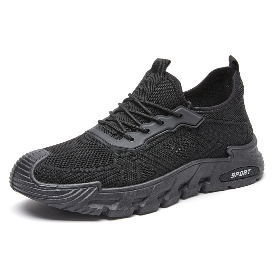 SooFeet Men Orthopedic Good Walking Shoes Comfortable Ultra-Light Air Mesh Thick Cushion Sole for Summer