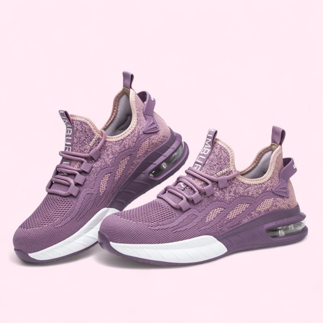 SooFeet Women Orthopedic Shoes Comfortable Air Cushion Steel Toe Good Walking Shoes
