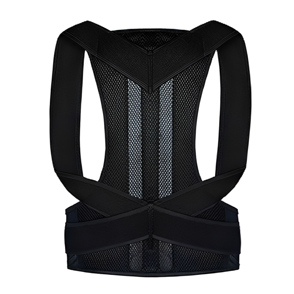 SooFeet Back Braces Ergonomic 2-in-1 Support Relaxation Breathable Adjustable Straps