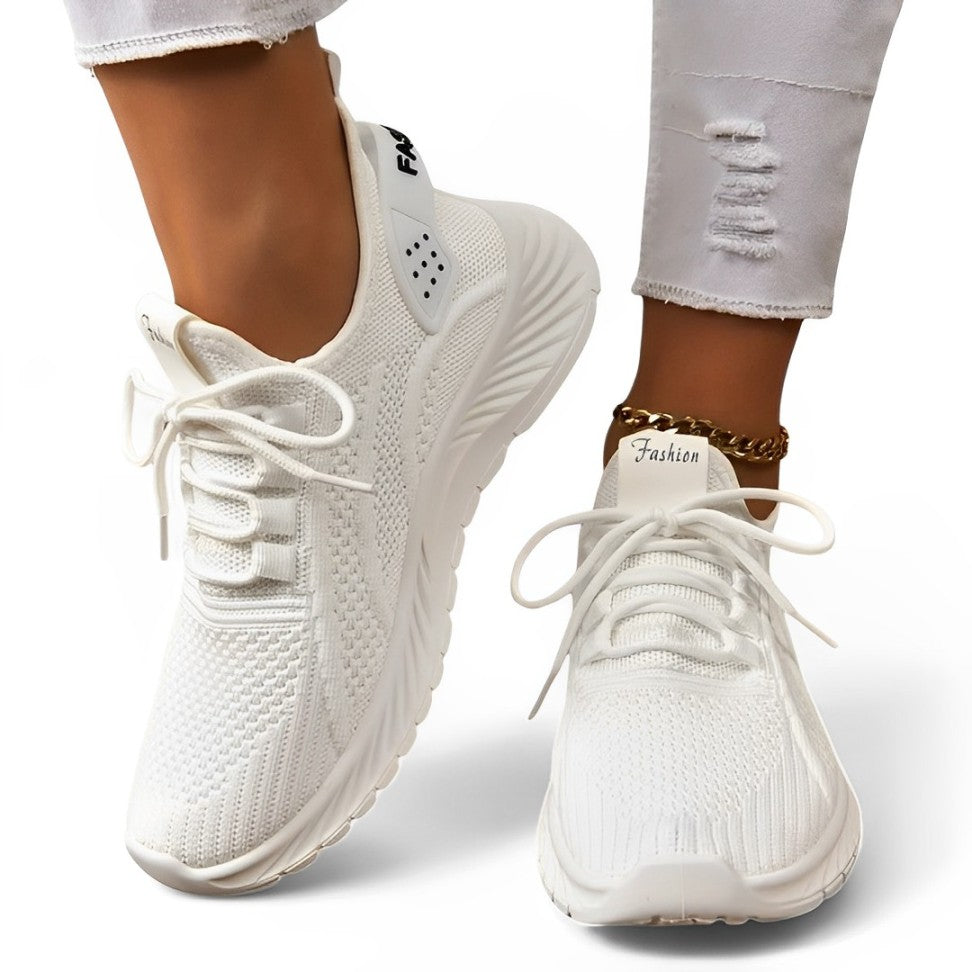 SooFeet Women Orthopedic Shoes Arch-support Airy Mesh Ultra-light