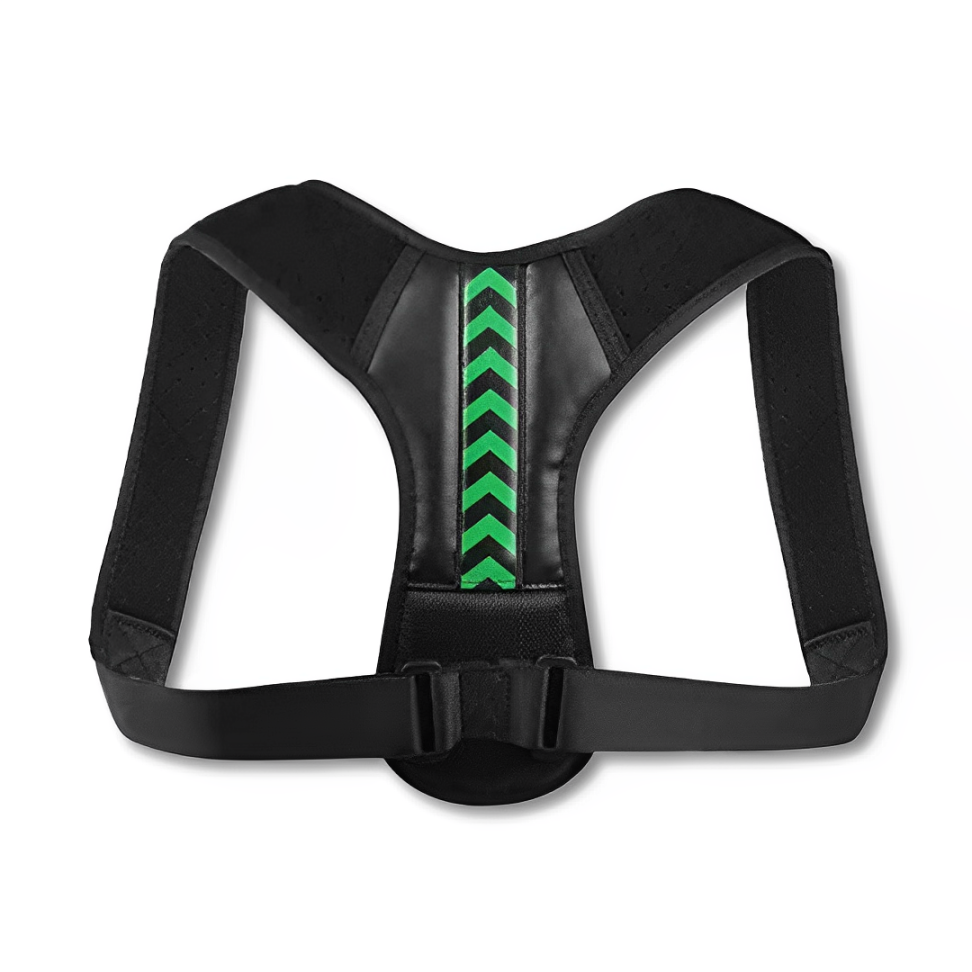 SooFeet Back Braces Breathable Ergonomic Comfy Support Adjustable Relaxation Leather