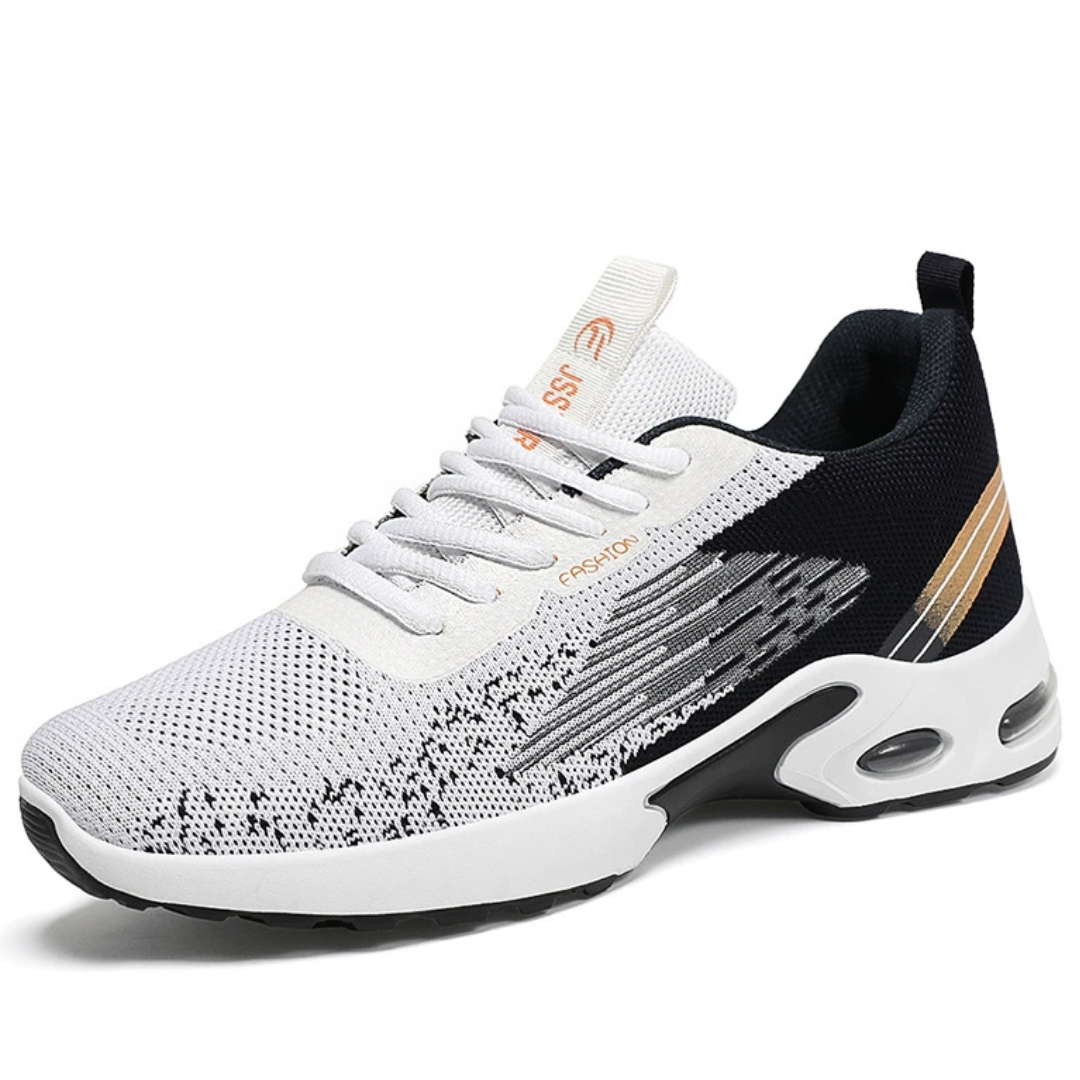 SooFeet Men Orthopedic Shoes Comfortable Airy Best Walking Air-cushioned Sole Casual