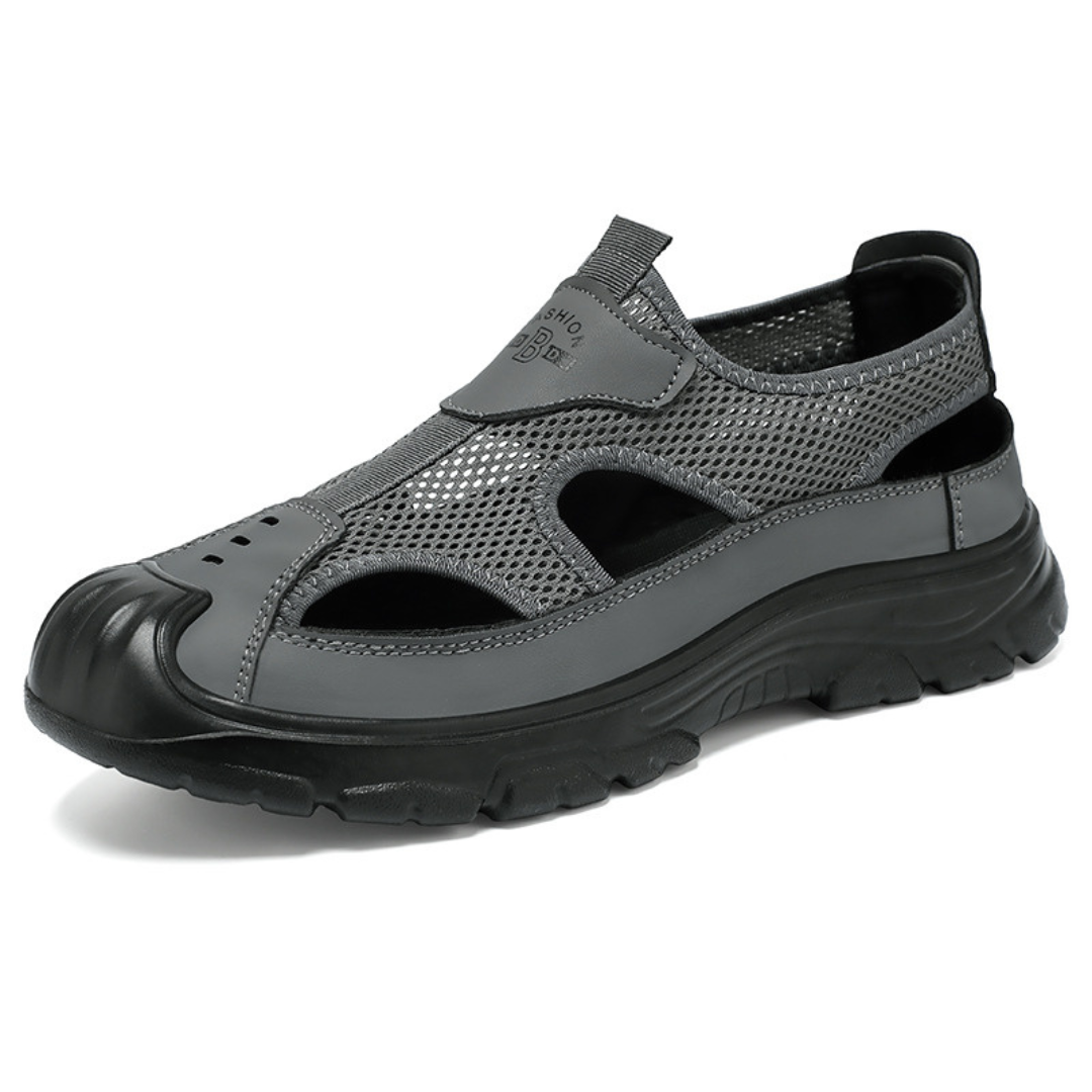 SooFeet Men Orthopedic Sandals Arch Support Breathable Lightweight Summer