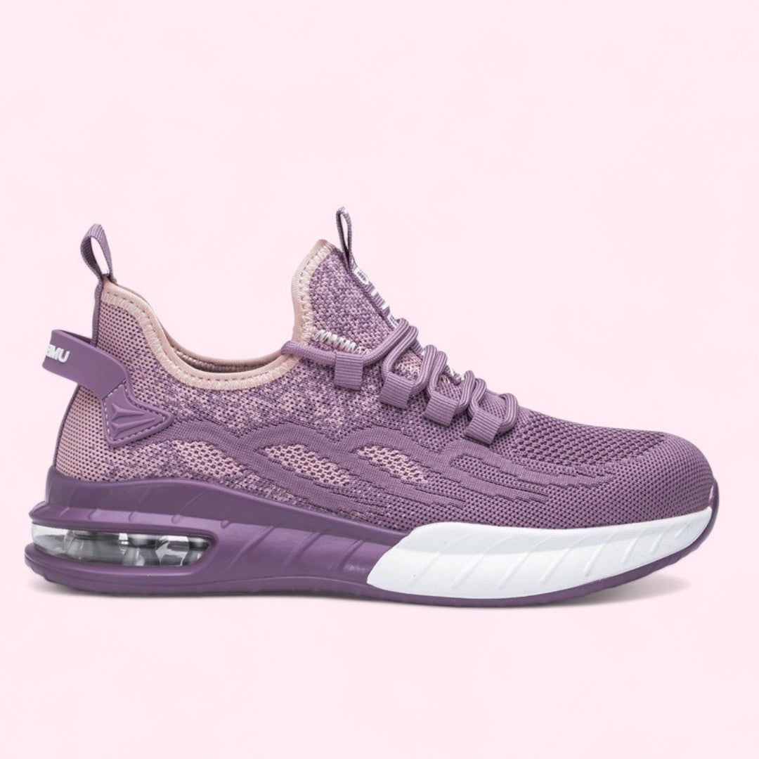 SooFeet Women Orthopedic Shoes Comfortable Air Cushion Steel Toe Good Walking Shoes