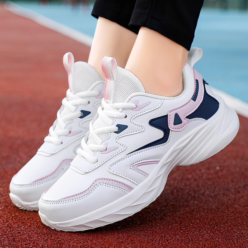 SooFeet Women Orthopedic Shoes Comfortable Waterproof Leather Casual Jogging