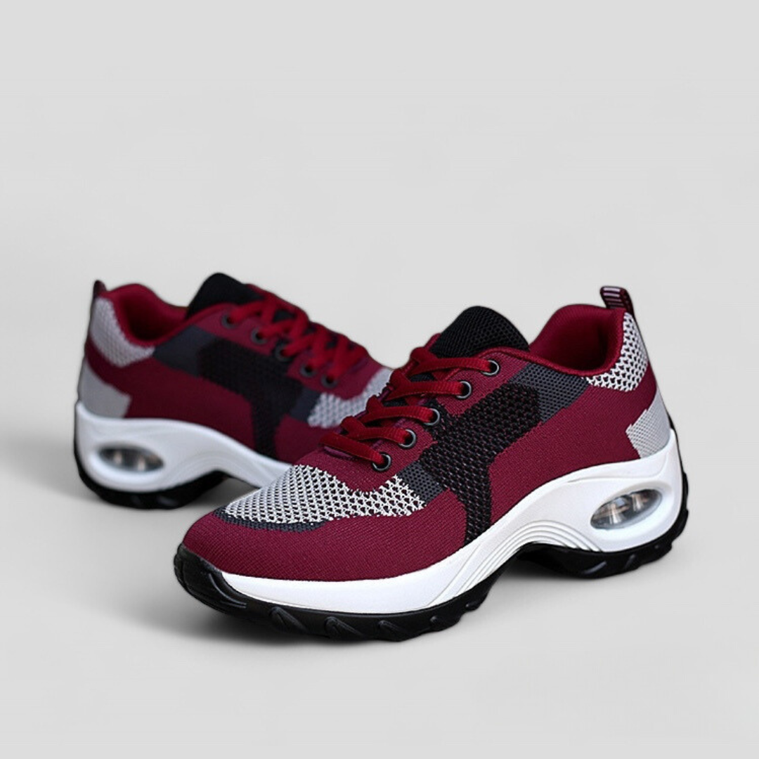SOOFEET Orthopedic Shoes Women Cushion Mesh Sneakers