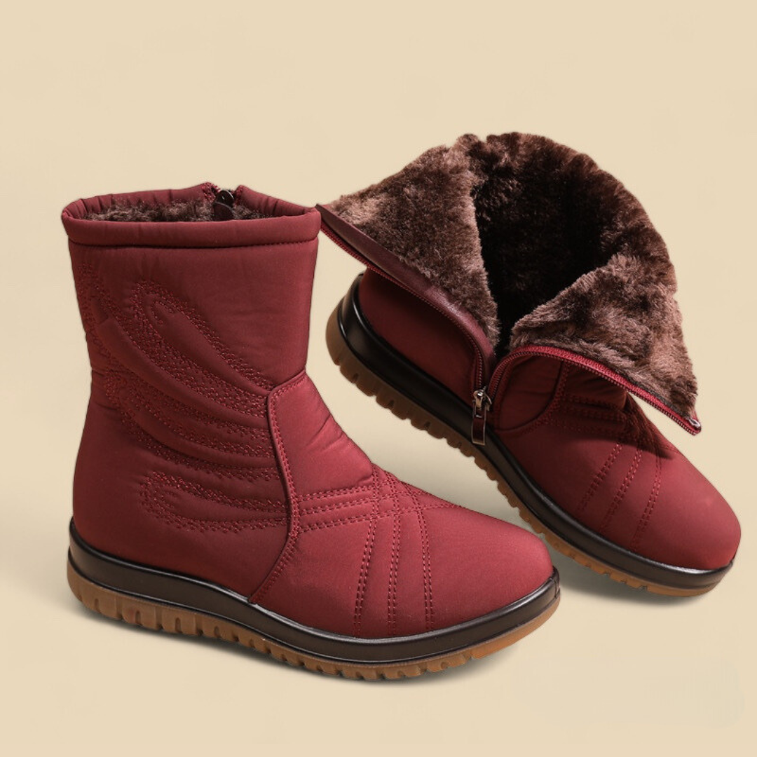 SOOFEET Women Super Warm Inside Non-slip Outsole Boots