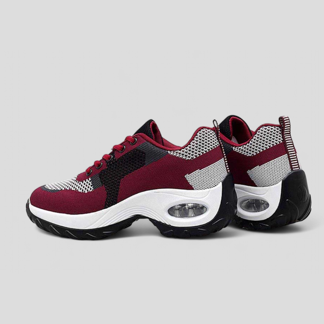 SOOFEET Orthopedic Shoes Women Cushion Mesh Sneakers