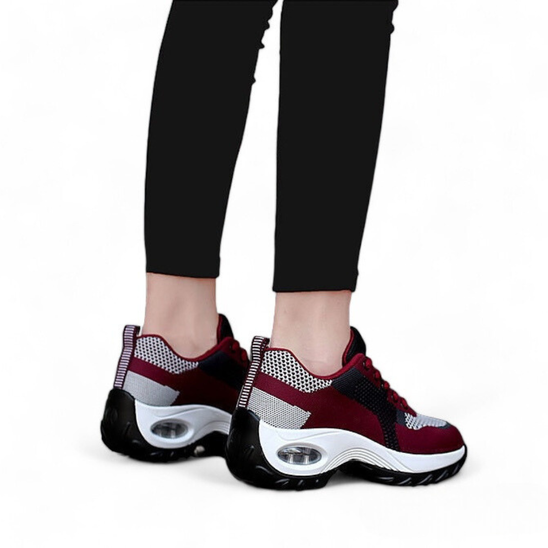 SOOFEET Orthopedic Shoes Women Cushion Mesh Sneakers