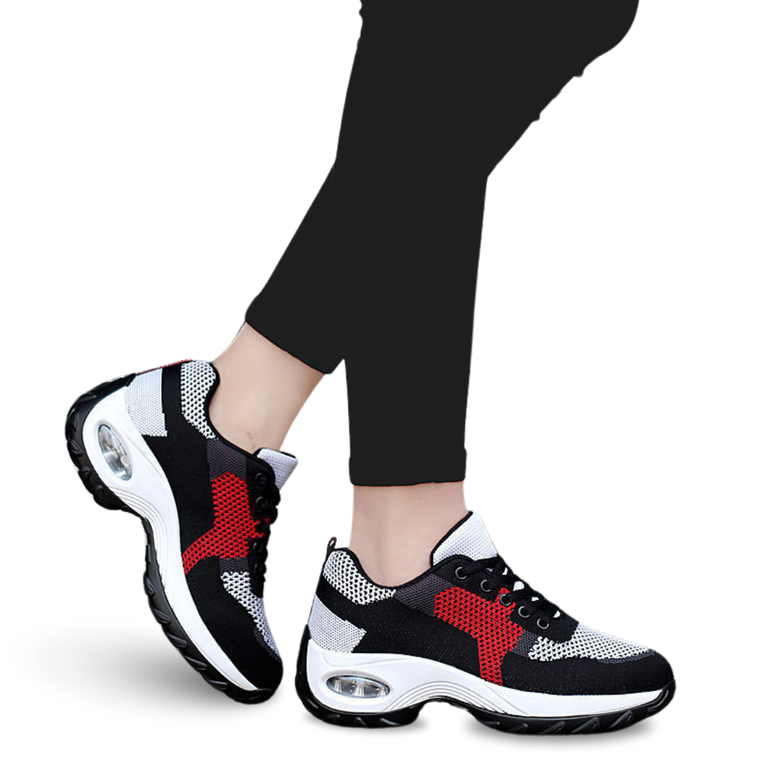 SOOFEET Orthopedic Shoes Women Cushion Mesh Sneakers