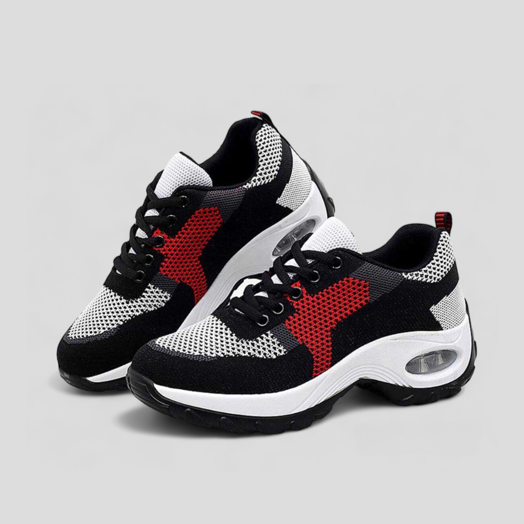 SOOFEET Orthopedic Shoes Women Cushion Mesh Sneakers
