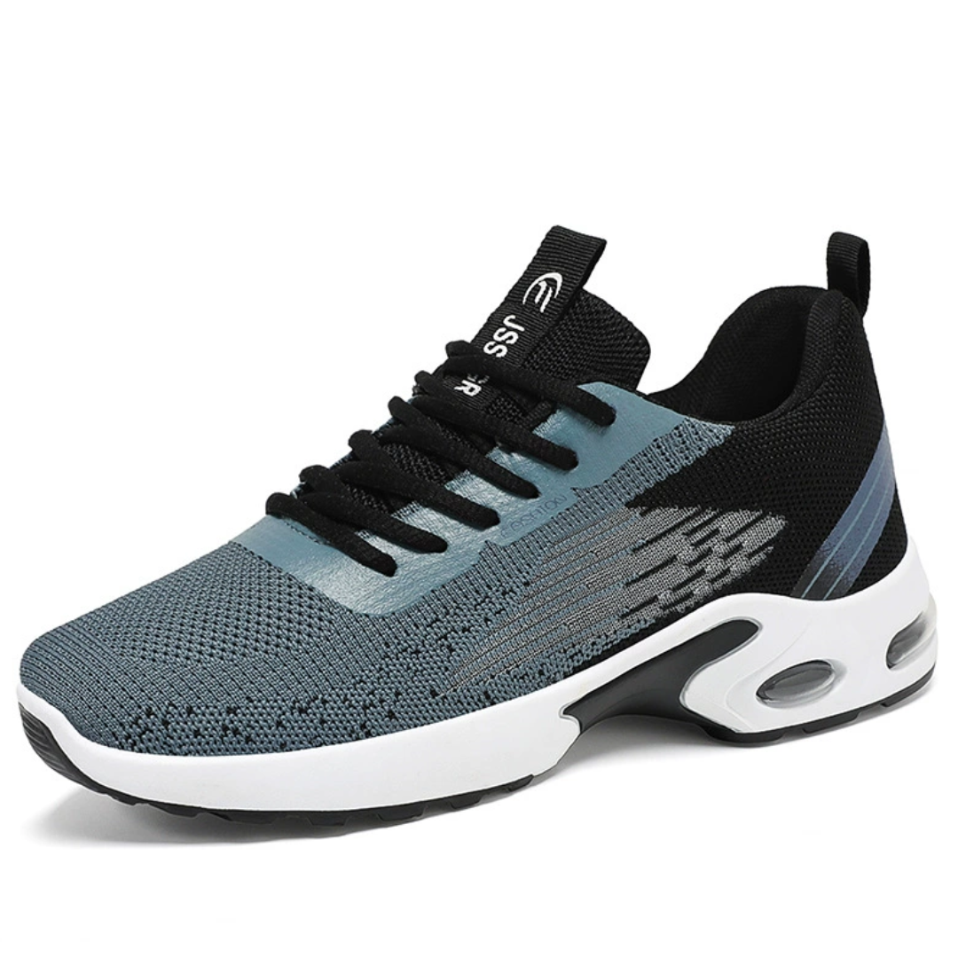 SooFeet Men Orthopedic Shoes Comfortable Airy Best Walking Air-cushioned Sole Casual