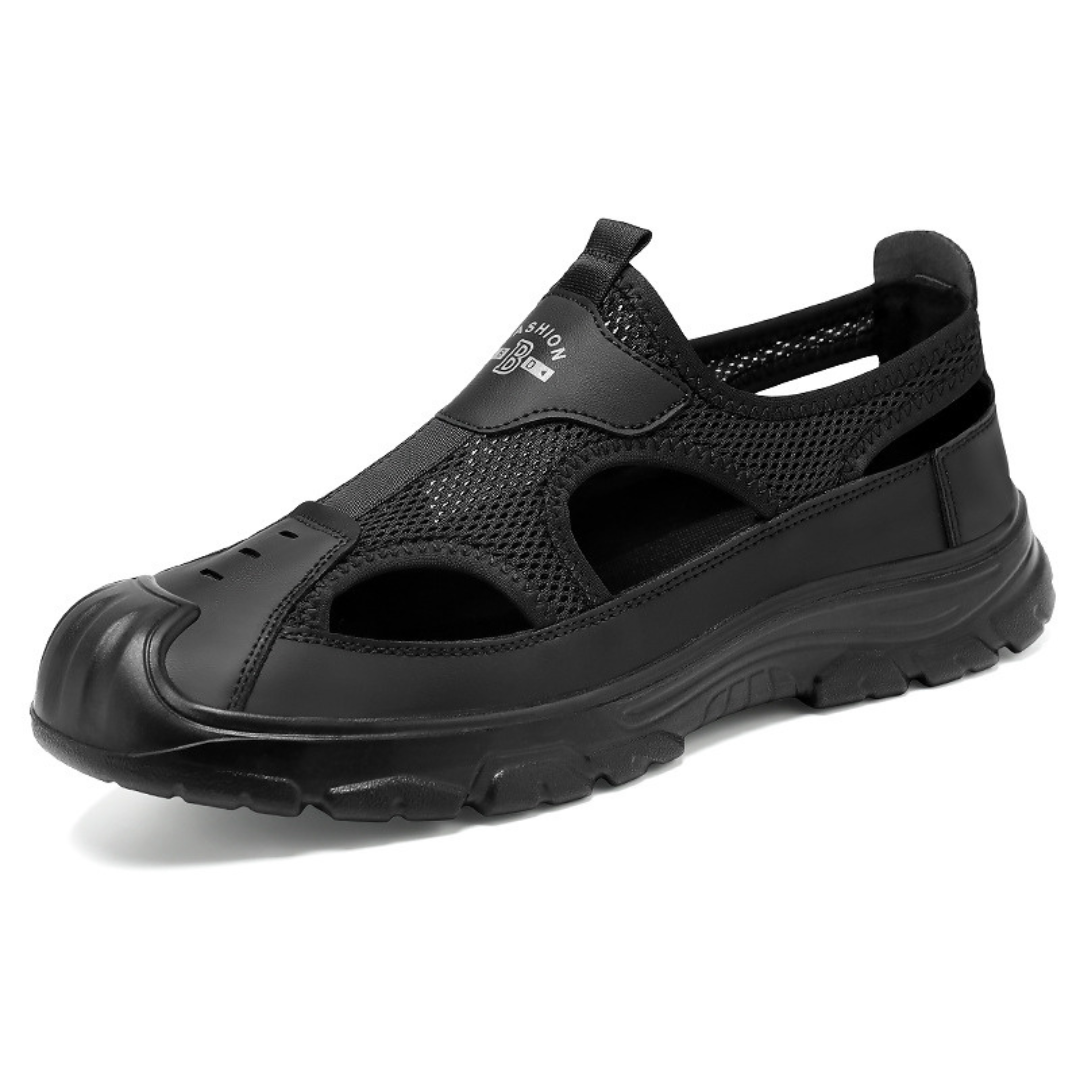 SooFeet Men Orthopedic Sandals Arch Support Breathable Lightweight Summer