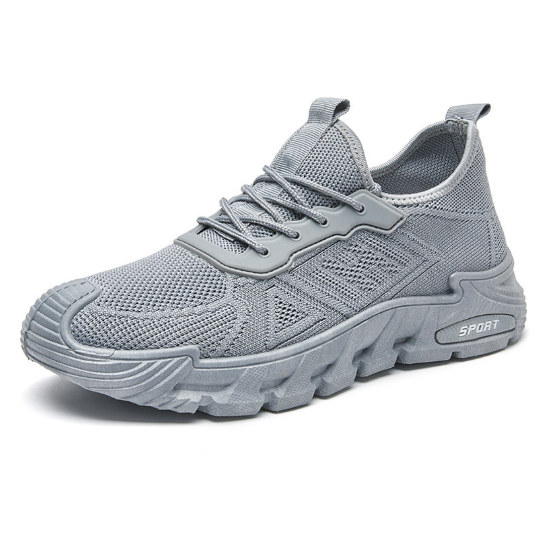 SooFeet Men Orthopedic Good Walking Shoes Comfortable Ultra-Light Air Mesh Thick Cushion Sole for Summer