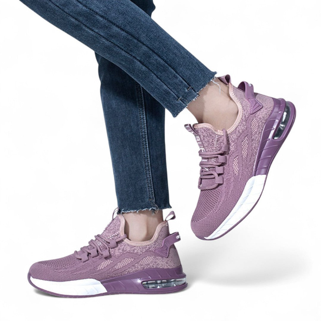 SooFeet Women Orthopedic Shoes Comfortable Air Cushion Steel Toe Good Walking Shoes