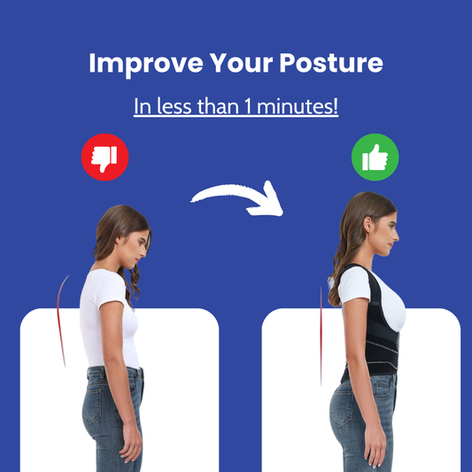 SooFeet Back Braces Breathable Full Support Adjustable Straps Hollow Design