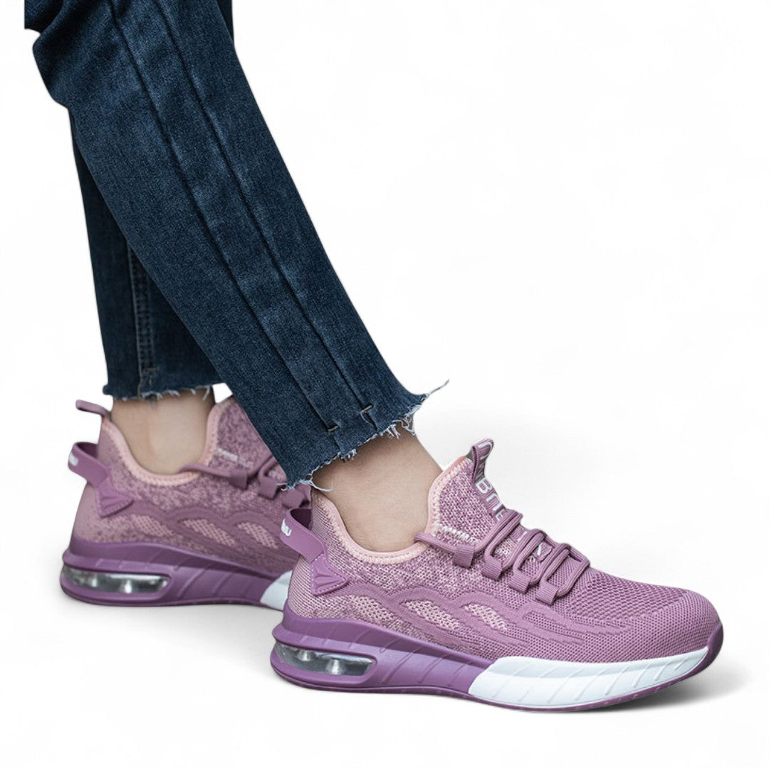 SooFeet Women Orthopedic Shoes Comfortable Air Cushion Steel Toe Good Walking Shoes