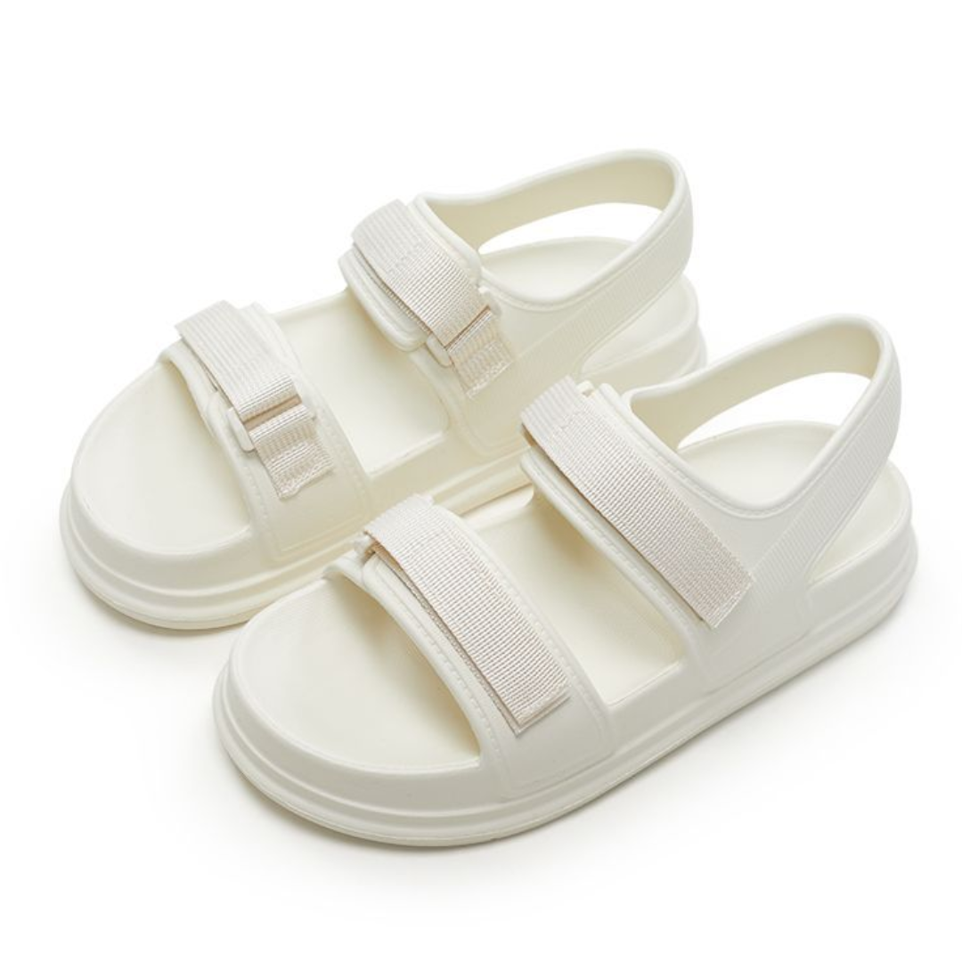 SooFeet Women Sandals Comfortable Breathable Height Increase Summer Casual Minimalist Design