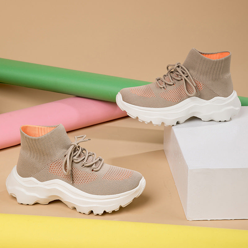 SooFeet Orthopedic Women Shoes Breathable Sporty Boots Design