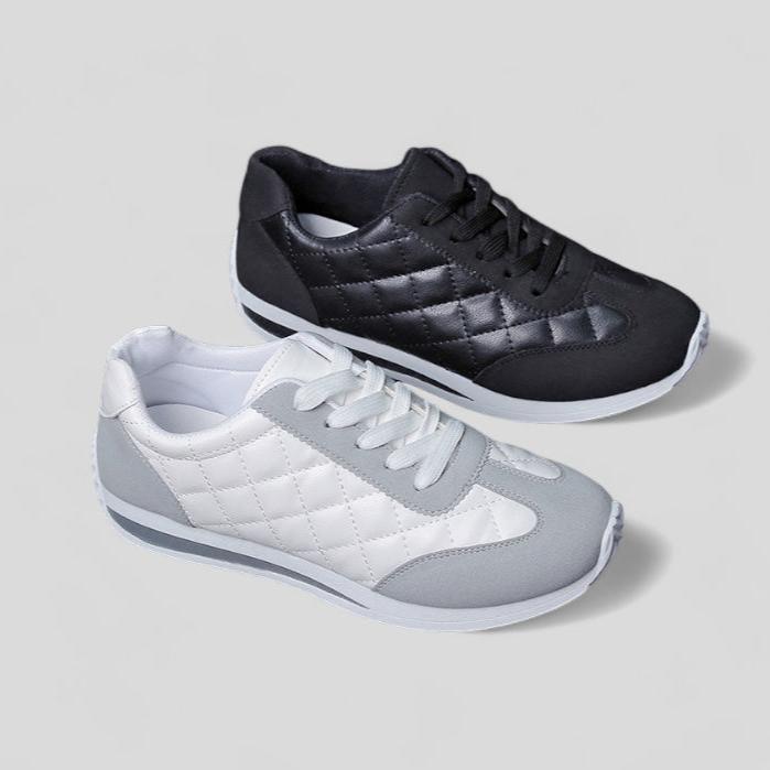 SooFeet New Women's Orthopedic Casual Walking Sneakers Flat Lace-up Shoes