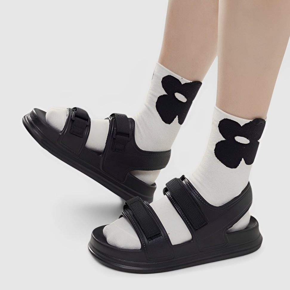 SooFeet Women Sandals Comfortable Breathable Height Increase Summer Casual Minimalist Design