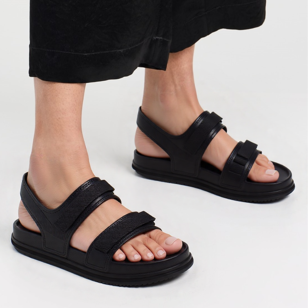 SooFeet Women Sandals Comfortable Breathable Height Increase Summer Casual Minimalist Design