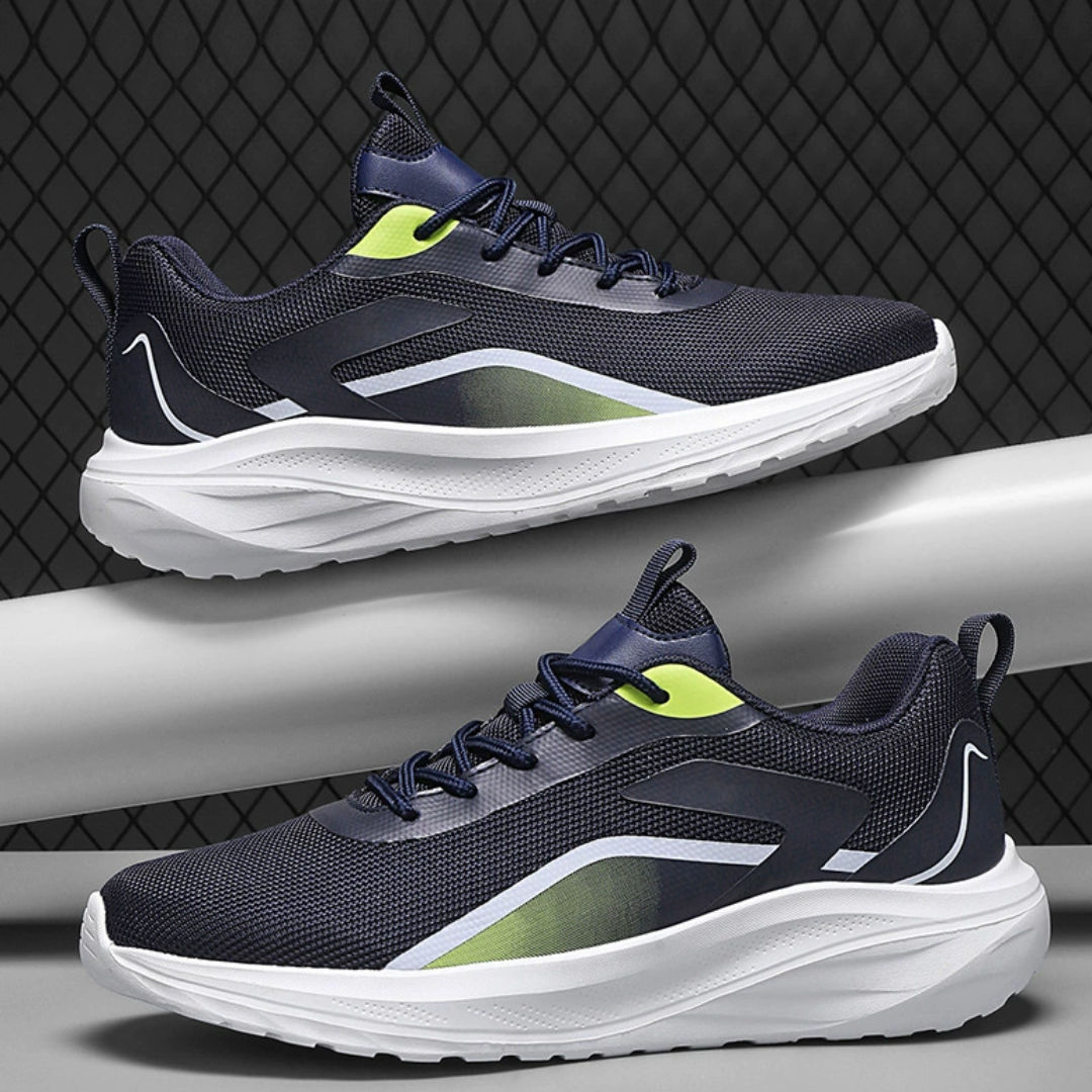 SooFeet Men Orthopedic Shoes Breathable Mesh Good Walking Shoes Casual Active Design