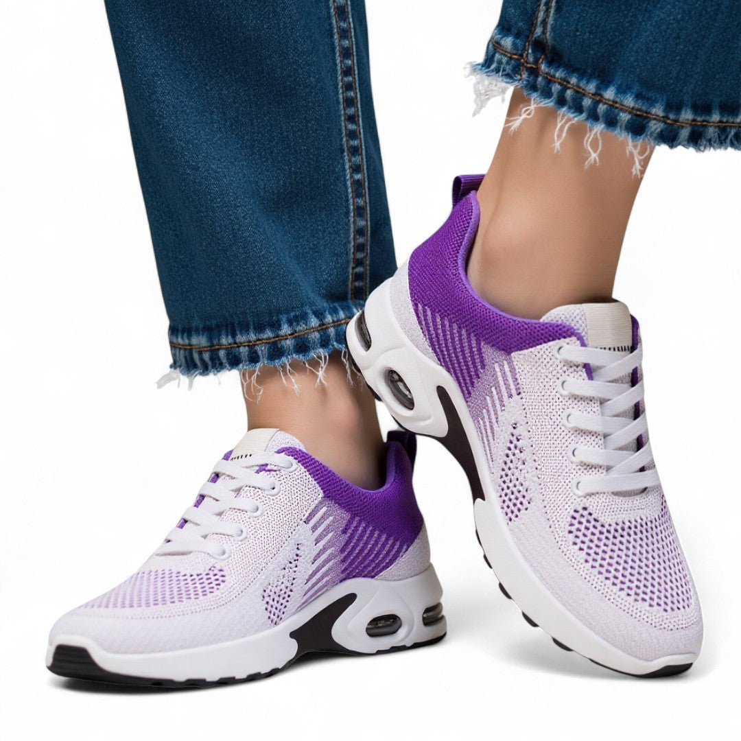 SooFeet Women Orthopedic Shoes Best Walking Breathable Air-cushioned Mesh Casual
