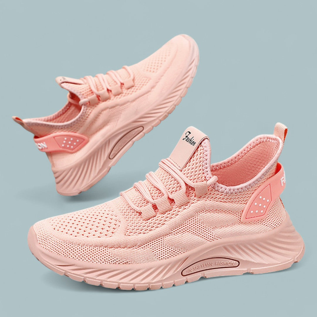 SooFeet Women Orthopedic Shoes Arch-support Airy Mesh Ultra-light
