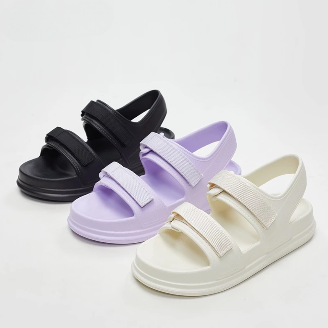 SooFeet Women Sandals Comfortable Breathable Height Increase Summer Casual Minimalist Design