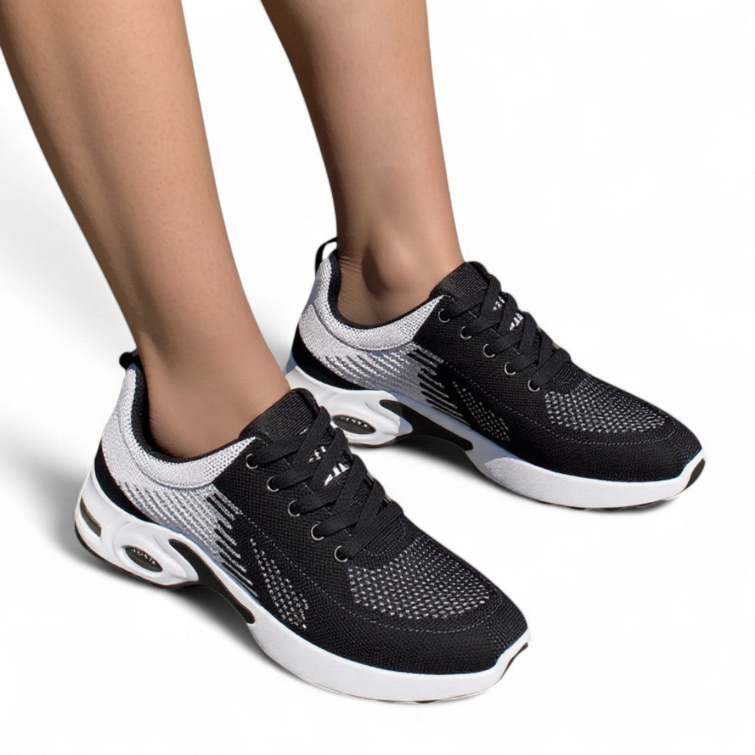 SooFeet Women Orthopedic Shoes Best Walking Breathable Air-cushioned Mesh Casual