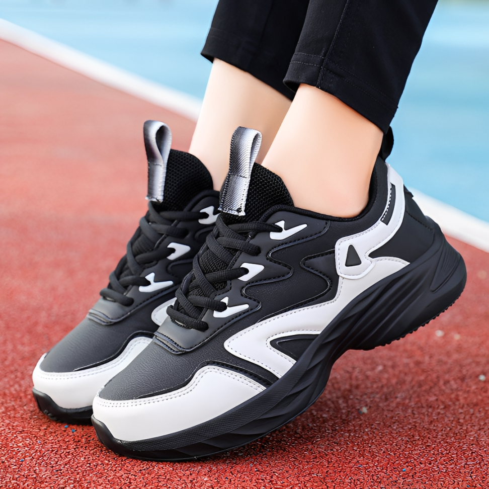 SooFeet Women Orthopedic Shoes Comfortable Waterproof Leather Casual Jogging