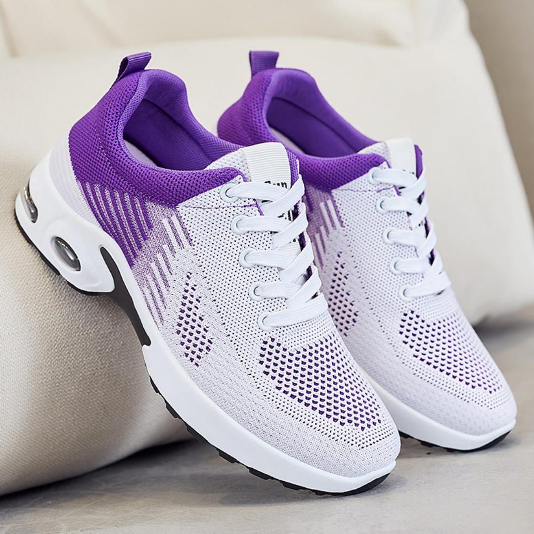 SooFeet Women Orthopedic Shoes Best Walking Breathable Air-cushioned Mesh Casual