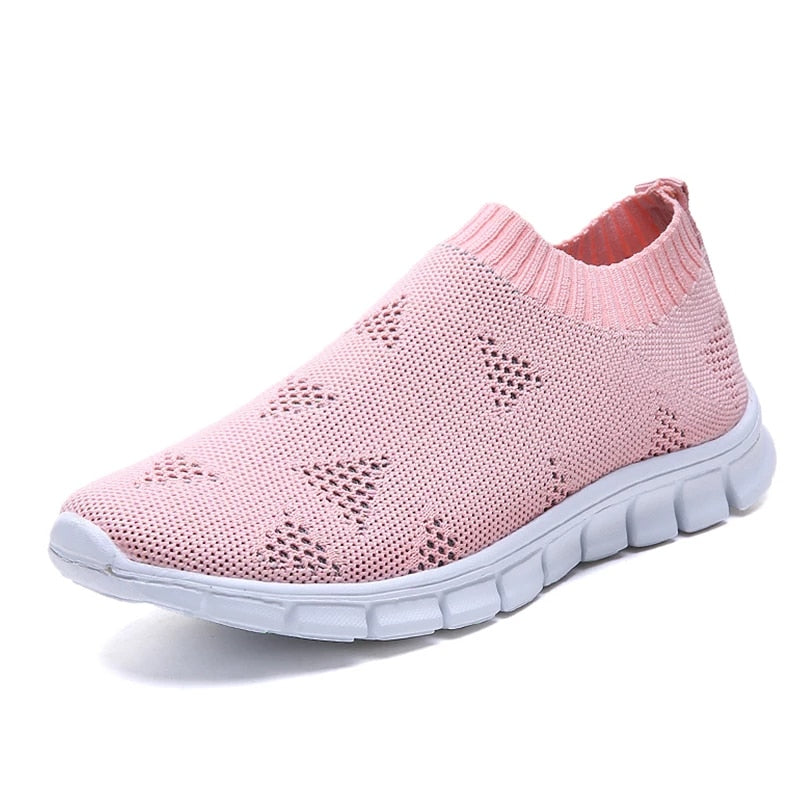 SooFeet's Women Sock Flex | Breathable Comfy Arch-support Elastic Slip-on Nurse Shoes