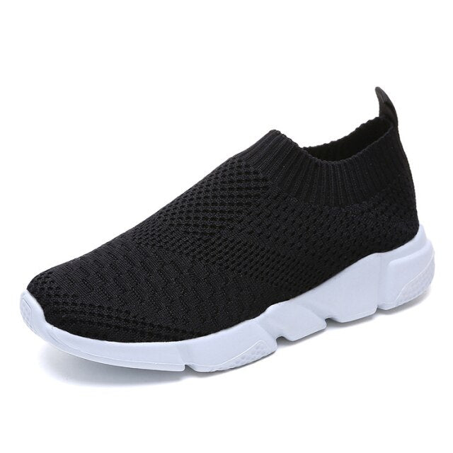 SOOFEET Women Orthopedic Slip On Vulcanize Super Light Chunky Spring Modern Sporty Shoes