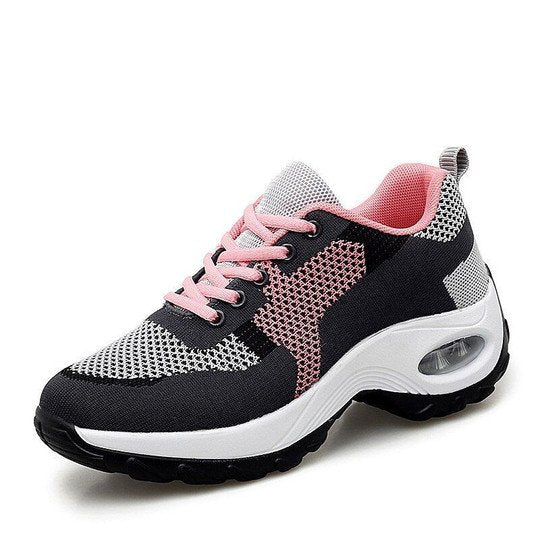 SOOFEET Orthopedic Shoes Women Cushion Mesh Sneakers