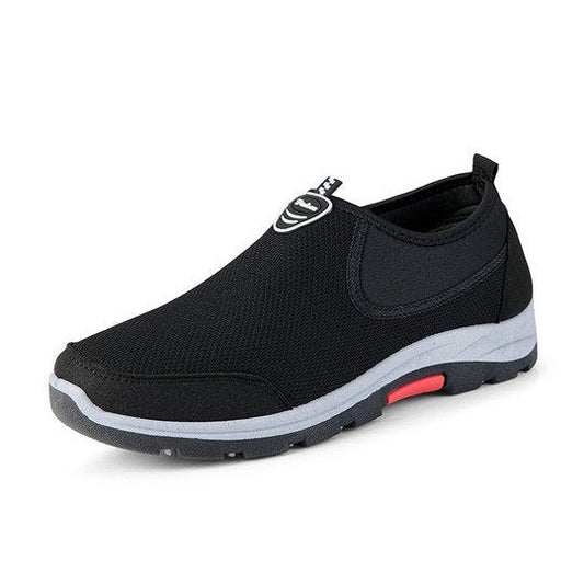 SOOFEET Men Slip-on Sneakers Light Orthopedic Shoes