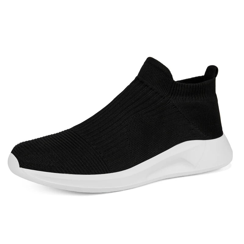 SOOFEET ORTHOPEDIC SOCK SHOES FOR MEN WALKING SLIP-ON