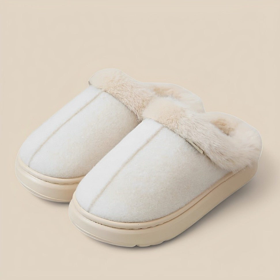 SooFeet Women Winter Slippers Comfortable Warm Non-slip