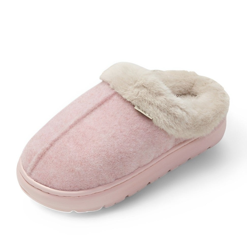 SooFeet Women Winter Slippers Comfortable Warm Non-slip