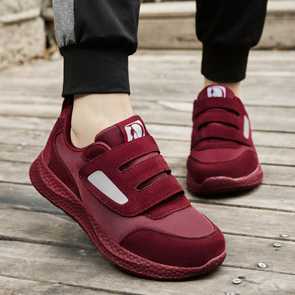 SooFeet Men Orthopedic Shoes Best Diabetic Pain-relief Arch-support Soft Mesh Suede Casual Design