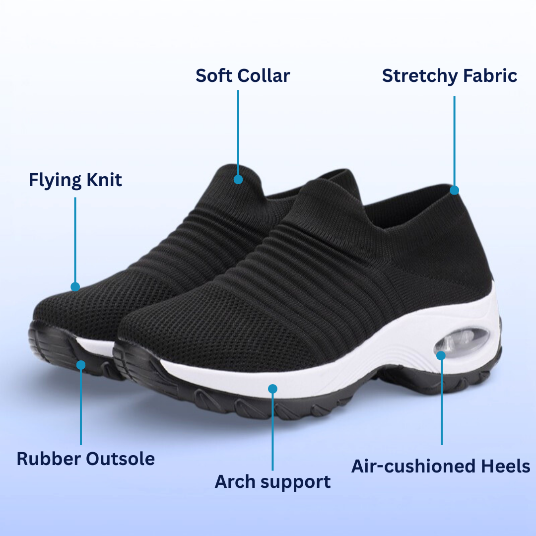 Soofeet's Women Natural Arch | Orthopedic Comfortable Air-cushioned Nurse Shoes