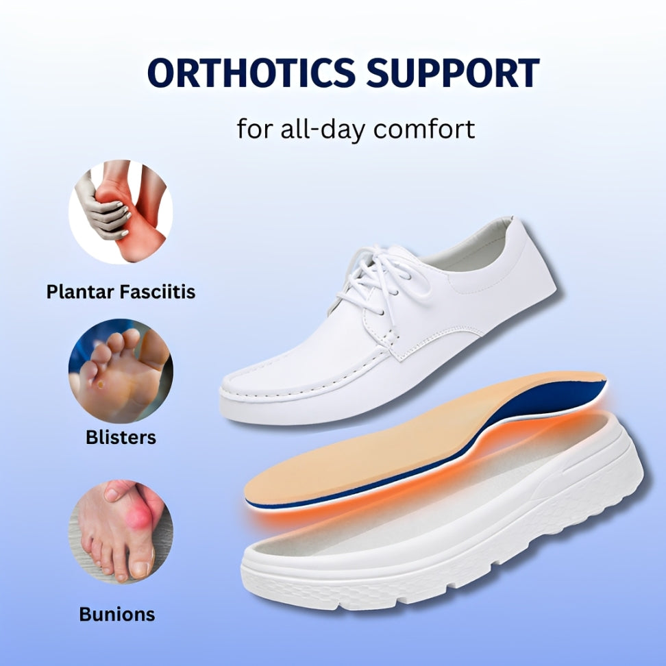 SooFeet's Women Happy Shift | Arch-support Fluid-resistant Comfy Nurse Shoes