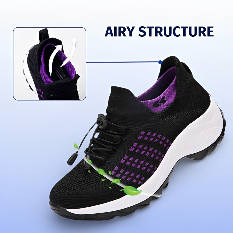 SooFeet's Women Comfy Arch | Arch-support Breathable Slip-on Nurse Shoes