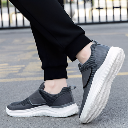 SooFeet Men Orthopedic Shoes Diabetic Breathable Arch-support Comfy All-day Standing Casual