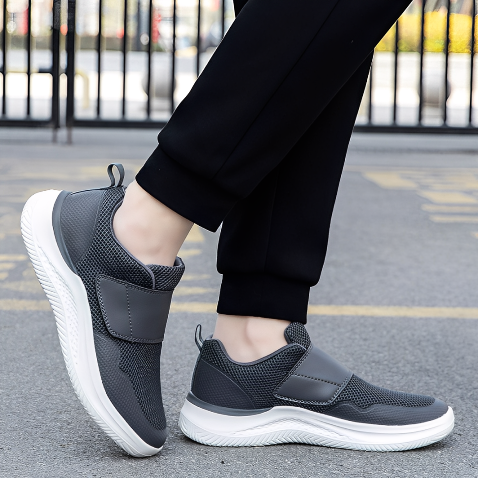 SooFeet Men Orthopedic Shoes Diabetic Breathable Arch-support Comfy All-day Standing Casual